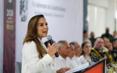 Mara Lezama reconoce labor de la Guardia Nacional en su séptimo aniversario