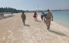 Marina despliega operativo para proteger a turistas en Q. Roo