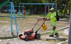 Mejoran espacios públicos para beneficio de los cancunenses