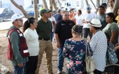 Atienden reportes ciudadanos con jornada de descacharrización en la SM 95