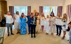 Refrendan Rotarios su compromiso social
