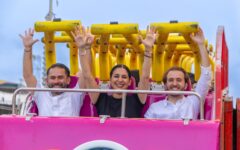 Invita Estefanía Mercado a vivir la Feria de la Virgen del Carmen con juegos gratis