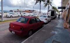Remodelación del malecón de Cozumel preocupa a trabajadores por falta de estacionamiento