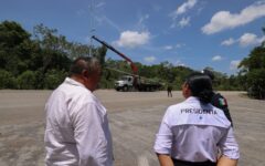 Instalan nuevos Puntos de Monitoreo Inteligente en Puerto Morelos