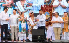 Inicia la Feria del Carmen 2026 con juegos gratis y tradición en Playa del Carmen
