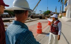 Avanzan las obras del Distribuidor Vial Kukulcán
