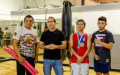 Diego Castañón refrenda su compromiso con el boxeo