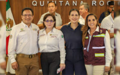 Estefanía Mercado participa en sesión estatal de Protección Civil