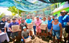Atenea Gómez fortalece al sector pesquero