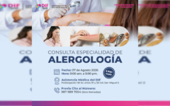 Anuncian jornada de consultas de alergología a bajo costo en Cozumel