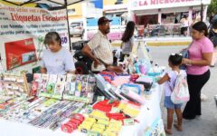 Apoyan economía familiar con Feria de Regreso a Clases 2026
