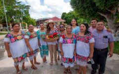 Mara Lezama y Mary Hernández inauguran el nuevo parque de Señor