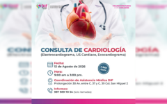 DIF Cozumel ofrece consultas cardiológicas a bajo costo