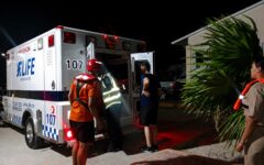 Marina evacúa de emergencia a tripulante extranjero lesionado frente a Isla Mujeres