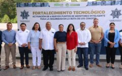 Puerto Morelos amplía su red de videovigilancia con 31 nuevas cámaras