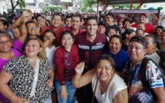 Gino Segura lleva mensaje de unidad y transformación a Cozumel con trabajo cercano a la comunidad