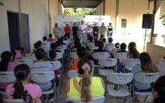 Aprenden jugando: 30 niños participan en curso de valores en FCP