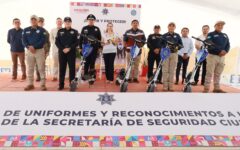 Atenea Gómez fortalece a la Policía de Isla Mujeres