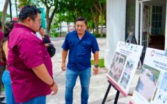 Chacón rehabilita el parque del DIF para brindar espacios dignos a las familias