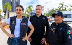 Estefanía Mercado refuerza vigilancia y coordinación para fortalecer la seguridad en Playa del Carmen