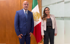 Mara Lezama da seguimiento con la SICT a proyectos de infraestructura