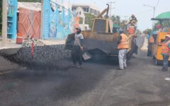 Avanzan con pavimentación en Isla Mujeres