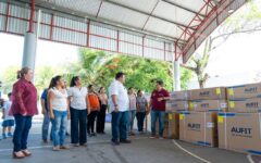 Inician trabajos de instalación de aires acondicionados en primaria Juan de Grijalva