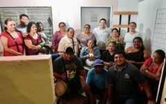 Renán Sánchez se reúne con vecinas y vecinos de la Emiliano Zapata