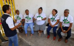 Vigilarán ciudadanos obra de pasos escolares seguros en Puerto Morelos