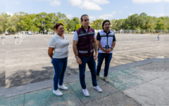Rehabilitan cancha de futbol 11 de la Unidad Deportiva de Tulum