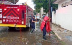 Mantienen activo el Operativo Tormenta ante lluvias en Playa del Carmen