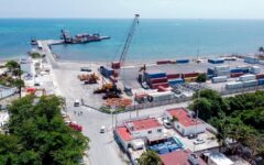 Puerto Morelos mueve 11,850 toneladas en contenedores