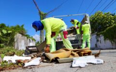 Refuerza Ayuntamiento de BJ jornadas de limpieza y desazolve