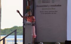Sheinbaum reporta 9 mil 241 mdp en programas sociales para Quintana Roo
