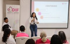 Fortalece DIF Benito Juárez la capacitación continua de sus colaboradores