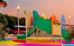Avanzan seis nuevos parques para fortalecer la convivencia en Felipe Carrillo Puerto