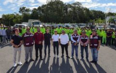 Refuerzan limpieza en Villas del Mar con mega jornada municipal