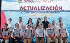 Mara Lezama fortalece la profesionalización del Notariado en Quintana Roo