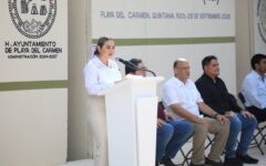 Playa del Carmen conmemora 205 años de la Consumación de la Independencia