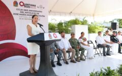 Chetumal despide las Fiestas Patrias con homenaje a Morelos