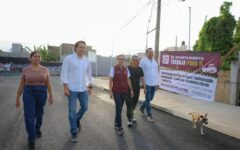 Transforman colonia El Diamante con obras de 0 a 100
