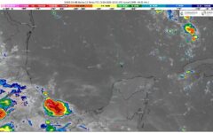 Persisten lluvias y calor extremo en Quintana Roo; sensación térmica alcanzará 45°C