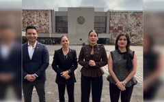 Estefanía Mercado se reúne con Rosa Icela Rodríguez