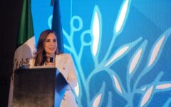 Mara Lezama impulsa cooperación internacional contra el sargazo desde Quintana Roo