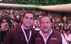 Sanén refrenda unidad de Morena en aniversario de 15 años