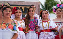 Mara Lezama encabeza fiesta cultural por los 52 años de Quintana Roo