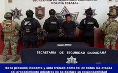 Detienen a hombre con presuntas drogas cerca de un cementerio en Chetumal