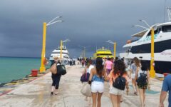 Suspenden cruces marítimos