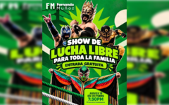 Fernando Muñoz Calero lleva la lucha libre gratuita a las colonias de Playa del Carmen