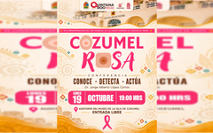 Invita la FPMC a la conferencia “Cozumel Rosa: Conoce, Detecta y Actúa”